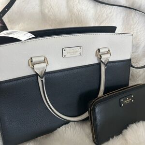 Kate Spade Grove Street and Matching Wallet -New